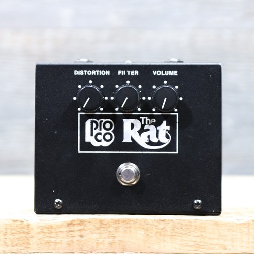 ProCo The Rat Vintage Big Box Reissue OP07DP Distortion Effect Pedal w/Cable
