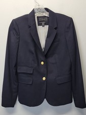 J. Crew Schoolboy wool blazer gold buttons size 4