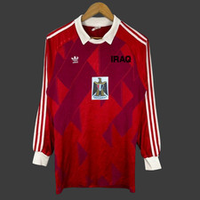 Iraq 1986 Goalkeeper Soccer Jersey Football Shirt Size M
