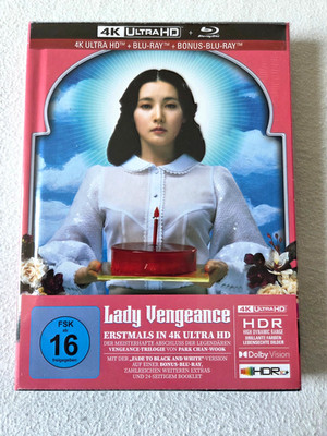 Lady Vengeance 4K # 1x UHD-Blu-ray + 2 Blu-ray Mediabook # NEU! noch versiegelt!