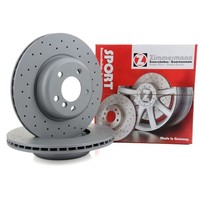 Zimmermann Sport Bremsscheiben Ø 330Mm FüR BMW F10 F11 520-530I 518-525D Vorne