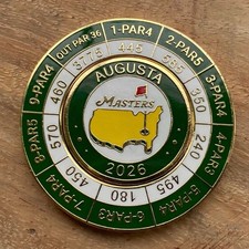 2026 Masters Tournament Coin and Magnetic Ball Marker Augusta National PREORDER