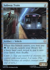 Subway Train (178), SPM, C, Foil
