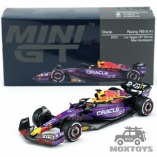 MINI GT 1:64 Racing RB19 #1 Max Verstappen Las Vegas GP Model Car