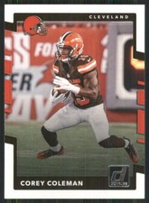 2017 Donruss #109 Corey Coleman Cleveland Browns 4025