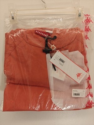 Kappa  Orange Men 222 Banda Edonin Anorak Size L
