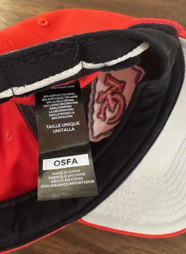 Mütze Kansas City Chiefs '47 MVP Druckknopflasche verstellbar rote Farbe - Bild 8 von 8