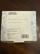 Creative Memories RUSTIC FENCE Border Maker Cartridge