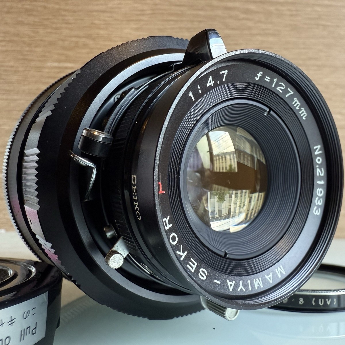 N Mint] Mamiya Sekor P 127mm f4.7 Lens For Universal Press