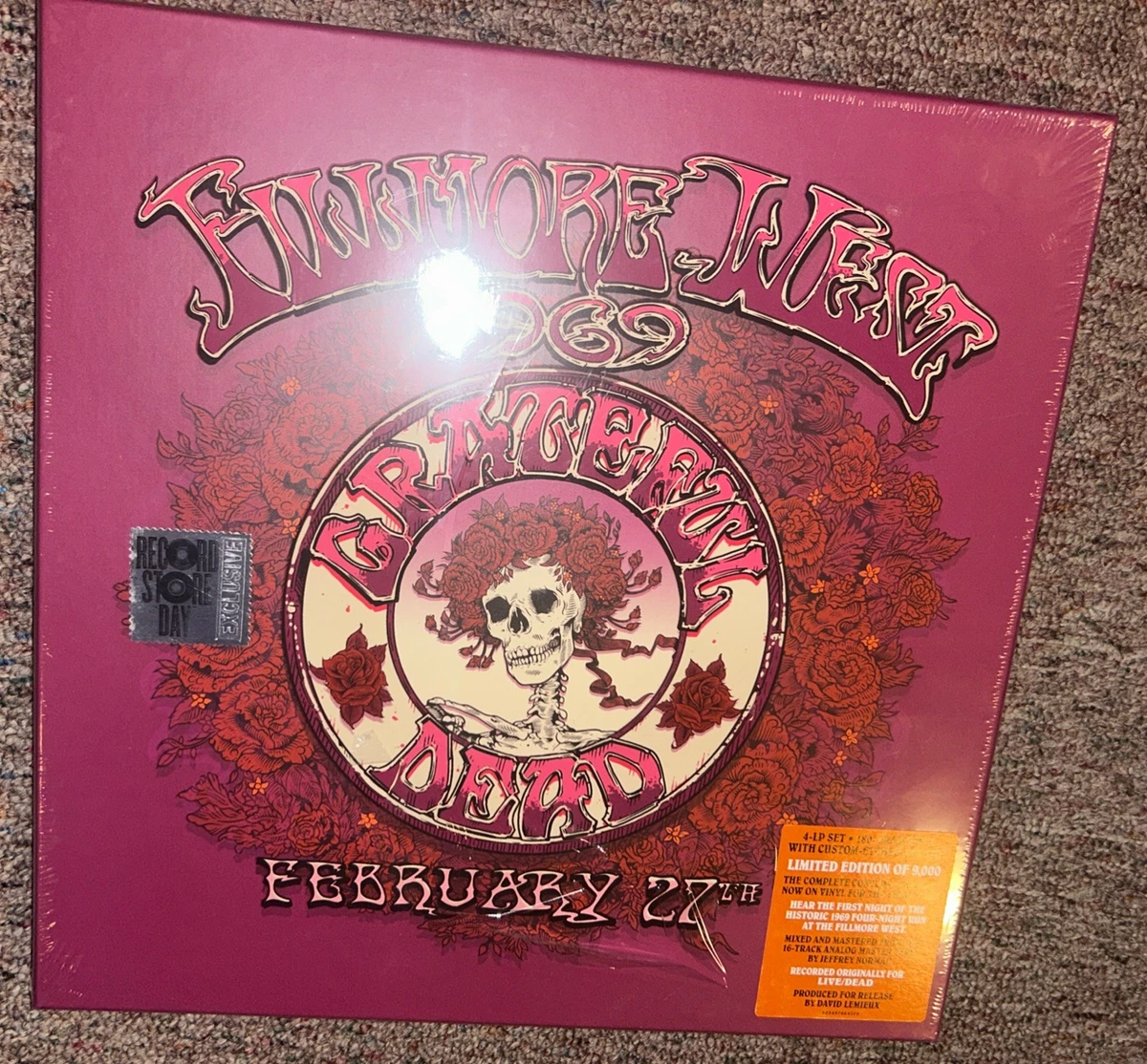 Grateful Dead Fillmore West 1969 In Vinyl Records for sale - eBay