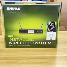 New Shure BLX4R/PG58 Wireless Microphone System H9 Band USA