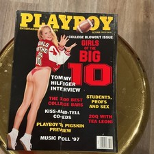 PLAYBOY Magazine October 1997 Issue #10 - College Blowout, T&eacute;a Leoni