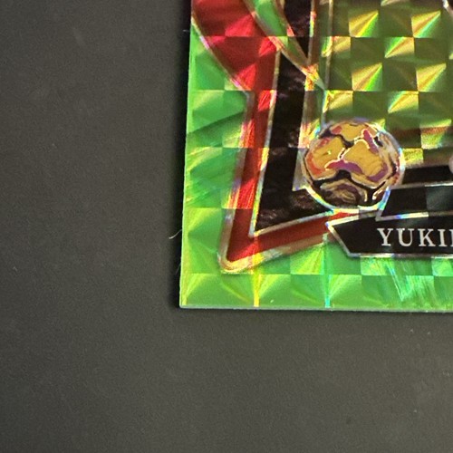 Yukinari Sugawara 2024-25 Panini Select PL #46 Terrace Prizm /125 RC Neon Green - Picture 9 of 10