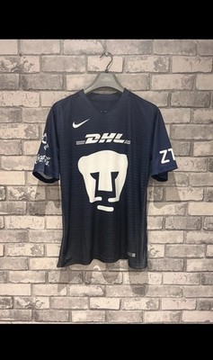 Mens Pumas Unam 2016/2017 Third Football Shirt Jersey Size L 9 Hugo Sanchez Rare