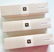 3 Sleeve Nespresso Frosted Caramel Nuts VERTUO Line Coffee Pods RARE
