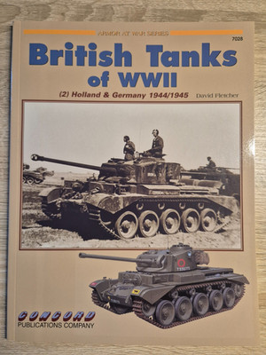 Concord Publications Company 7028 -  Brtitish Tanks of WWII (2)