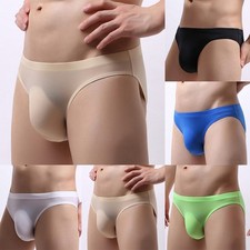 Lingerie Pantie Pants Panty Shorts Thong Ice Pouch Trunks ?Mens Stretch