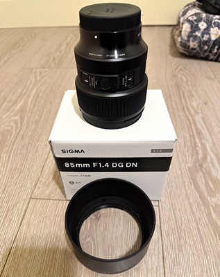 Sigma 85mm f/1.4 DG DN Art Prime Lens for Sony E-Mount