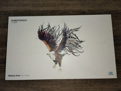Huion Inspiroy Model H1060P Battery-free Pen Tablet USB Graphics Tablet In Box