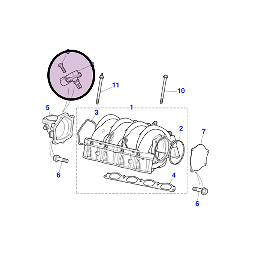 *Calidad OEM* Sensor MAP para JAGUAR X-TYPE X400 S-TYPE X202 XJ6 XJR X350 AJ Foto 3 de 4