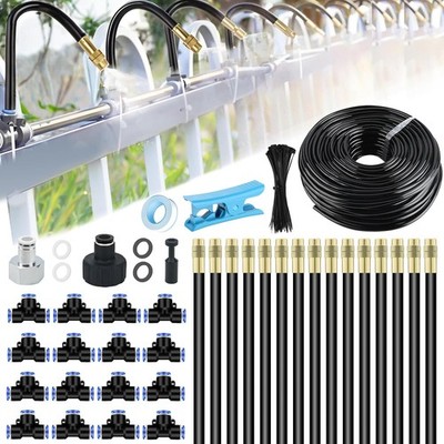360° Curved Garden Automatic Irrigation System 50FT Drip Irrigation System for G