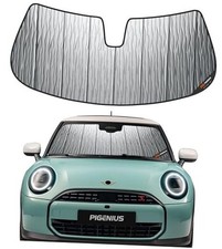 Windshield Sun Shade for Co-oper 2019 2019-2024 RVM Cam silver-astraguard