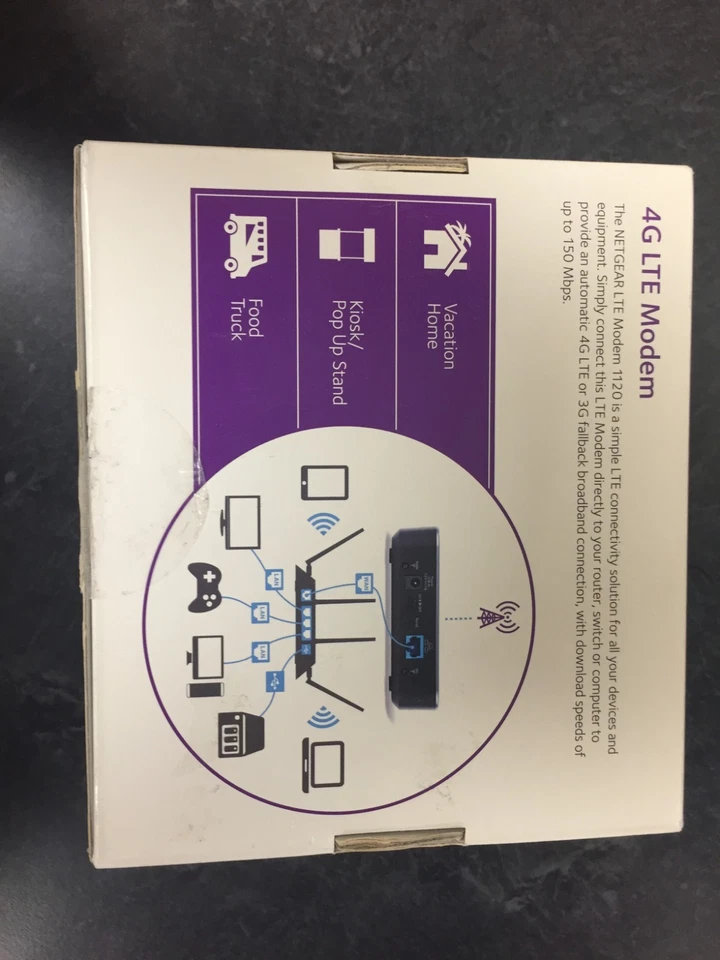 Netgear LB1120 4G LTE Modem Broadband Connection - Image 3 of 4