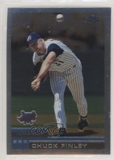 2000 Topps Chrome Chuck Finley #128 11pj