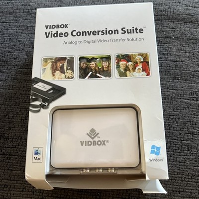 VIDBOX Video Conversion Suite for Mac and PC Analog to Digital Transfer OPEN BOX