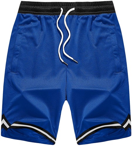 Herren schnelltrocknende Basketballshorts Fitnessstudio Training Athletik Netzshorts Sporthose - Bild 52 von 56