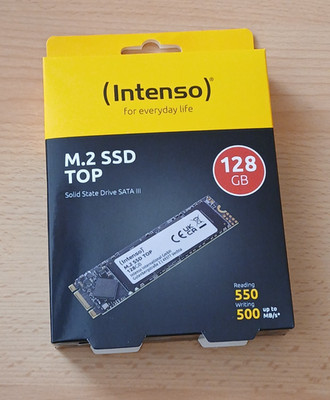 Intenso 3832430 M.2 SSD TOP SATAIII 128GB *1 Stück* *Neu*