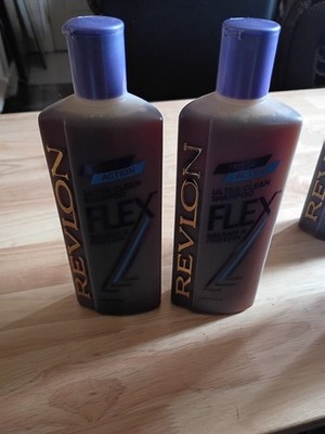 2x Revlon  Flex Balsam & Protein Ultra Clean Shampoo 15 Fl Oz New Old Stock