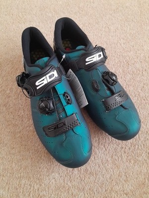 Sidi Ergo 5 Mega / Wide Carbon SPD Rennrad Fahrradschuhe Größe 42 