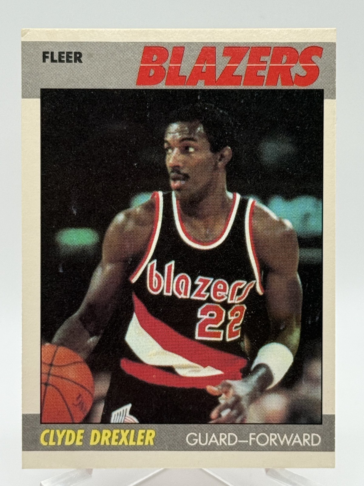 Clyde Drexler 1987-88 Fleer #30 K5