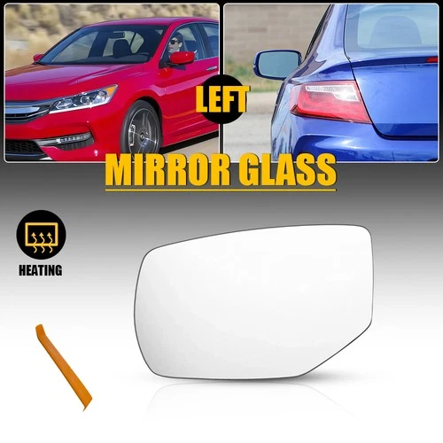 New Replacement Mirror Glass Lens for 2013-2017 Honda Accord Driver Side Left