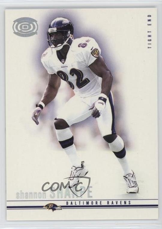 2001 Pacific Dynagon Retail Silver 98/199 Shannon Sharpe #9 HOF y0i