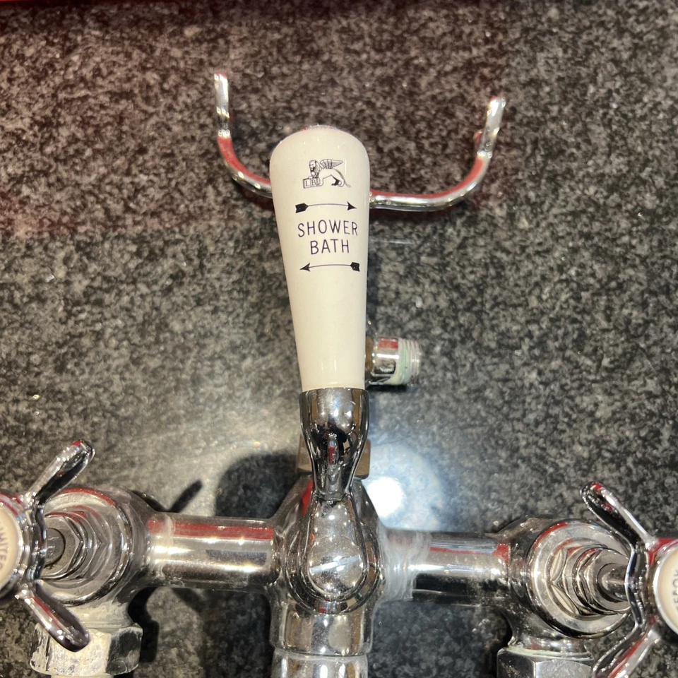 Lefroy Brooks Chrome Deck Mounted Shower Mixer - Image 4 of 4