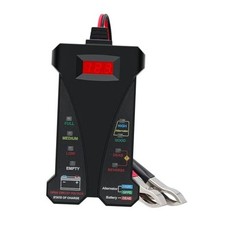 J805 Charging System Analyzer - 12V Digital Car Battery Tester for Car Truck