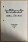 SubLOGIC Scenery Disk Operating Handbook & Loading Instructions. Ref00206