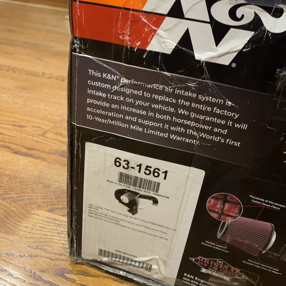 K&N 63-1561 2009-2024 Dodge Ram 1500/2500 V8-5.7L Performance Air Intake System - Image 3 of 4