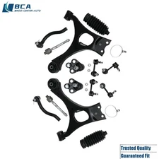 K620383 For Honda Civic 1.8L Front Lower Control Arms Ball Joints Tie Rods Kit