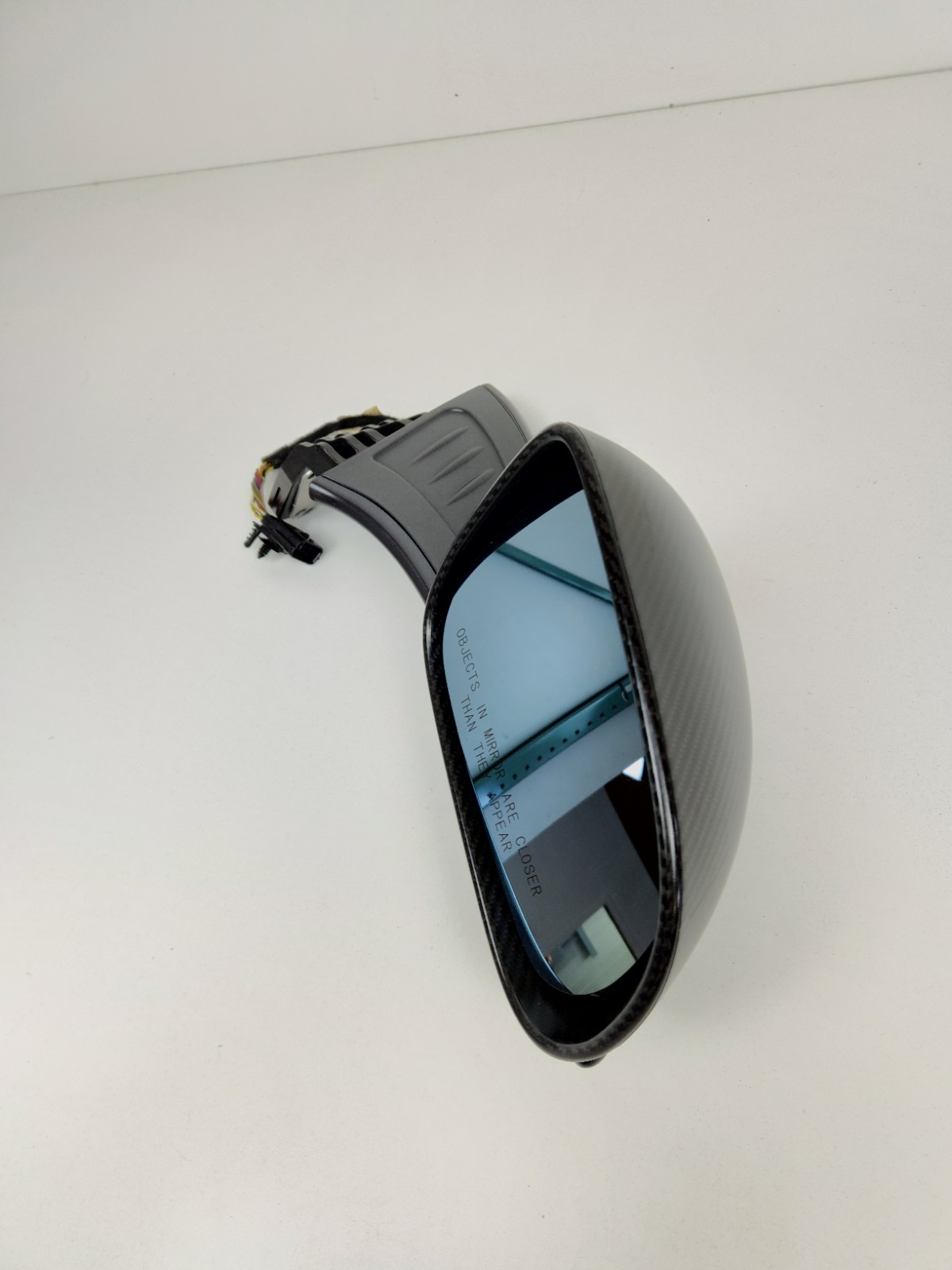 2015-2017 MCLAREN 675LT RIGHT PASSENGER SIDE CARBON FIBER MIRROR ASSEMBLY OEM 