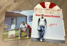 Machine Gun Kelly MGK Signed Lost Americana Art Card & Peppermint Vinyl 