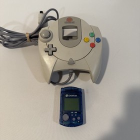 Sega Dreamcast Console Bundle Controller Memory Card AirForce Delta Vigilante 8