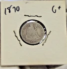 1870 US Seated Liberty Dime G