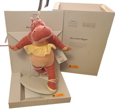 Vtg Steiff limited edition Mohair Hyacinth Ballerina Hippo Disney Fantasia NIB