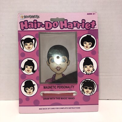 Playmonster Hair-Do Harriet Magnetic Face Drawing/Creativity/Doodle Toy