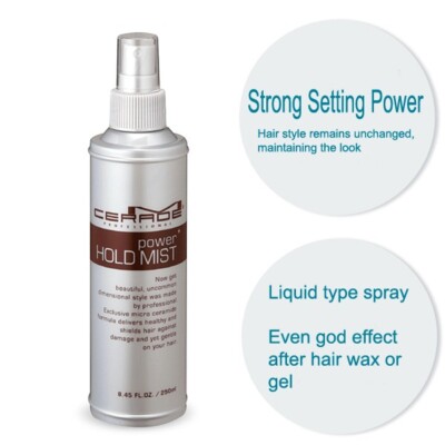 SUPER HOLD FINISH HAIR SPRAY Mcerade Professional power HOLD MIST 8.62oz/250ml