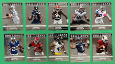 2013 PANINI PRIZM FOOTBALL BRILLIANCE INSERT LOT (14) MANNING, POLAMALU, WILSON
