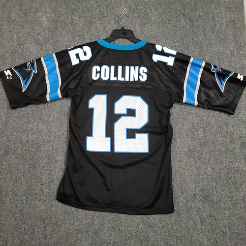 Carolina Panthers Kerry Collins #12 Vintage 1995 Starter NFL Jersey 48 Large - 第 2/10 張圖片